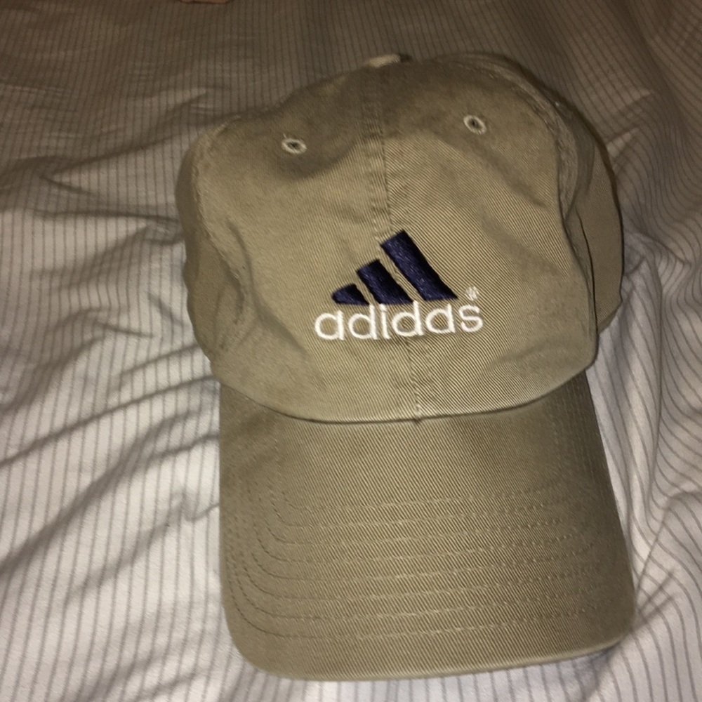 Tan adidas dad hat